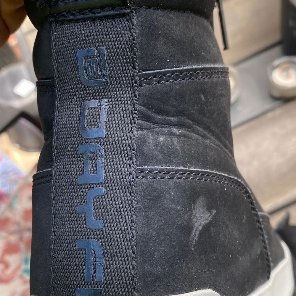 Day Five Daemon Black & White Men's Mid Cut Sneaker Boots  Size 12